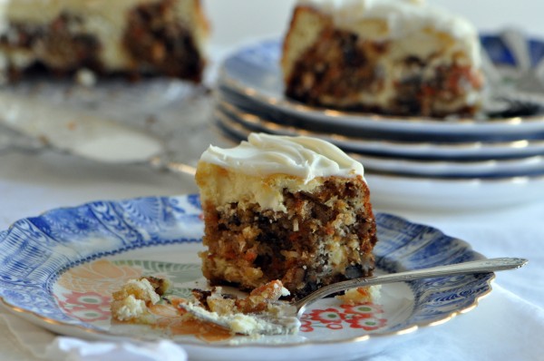"No one can eat just one bite of this delicious Carrot Cake Cheesecake"