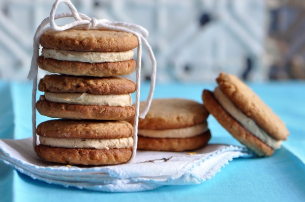 "Creamy peanut butter sandwich goodness."