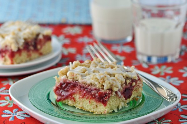 "Cherry-Almond Coffee Cake"