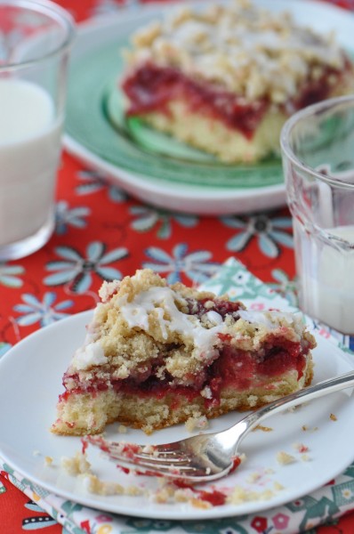 "Cherry-Almond Coffee Cake"