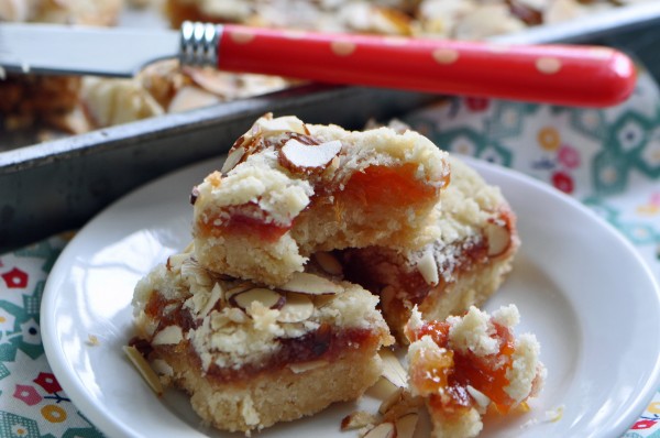 "Jam Shortbread Bars"