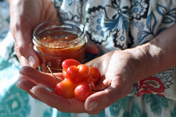 "Ripe cherries turn a jam into something special"
