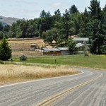 "Vista as scene from Bennet Valley Ridge, Santa Rosa, CA"