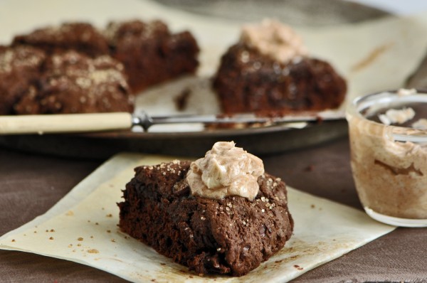 "Double Chocolate Scones with Cinnamon Butter Recipe"