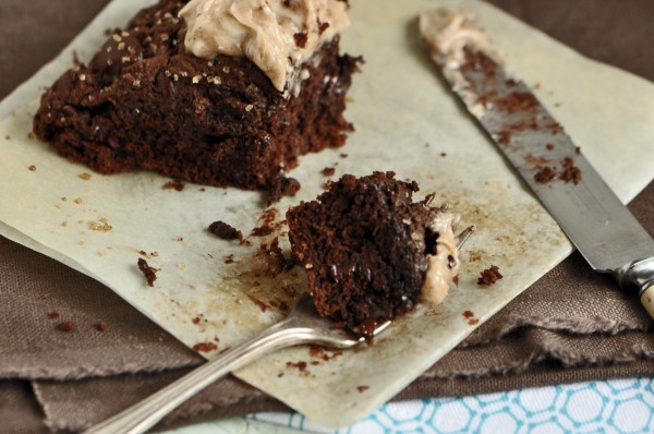 "Double Chocolate Scones with Cinnamon Butter"