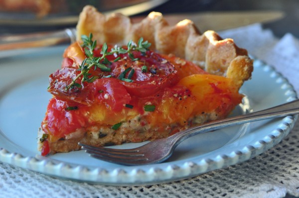 "Heirloom Tomato Pie Recipe"