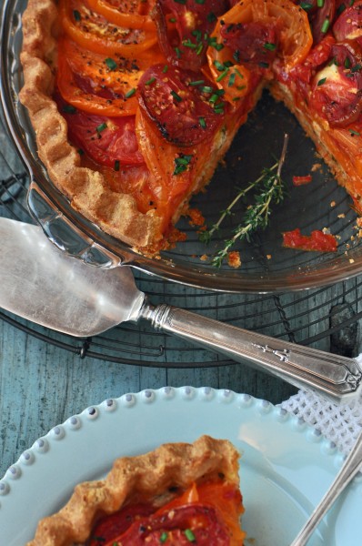 "Heirloom Tomato Pie Recipe"