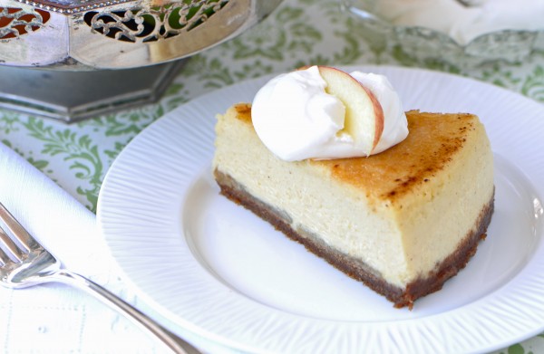 "Apple Cheesecake Brulee Recipe"