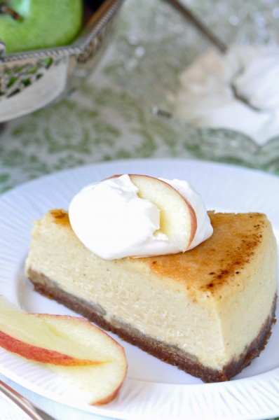 "Apple Cheesecake Brulee Recipe"