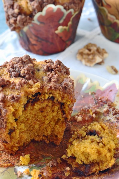 "Pumpkin Chocolate Streusel Muffin Recipe"