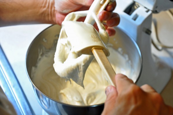 "Yellow Birthday Cake with Caramel Frosting Recipe"