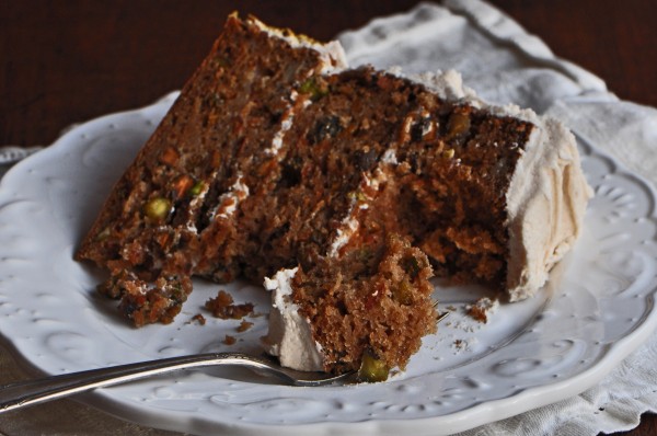 "Brown Sugar, Pear and Pistachio Cake Recipe"