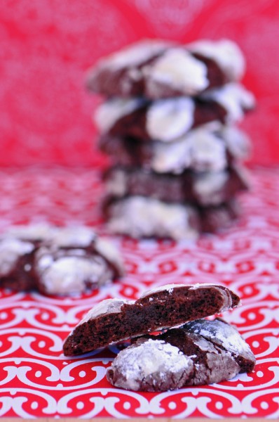 "Mexican Hot Chocolate Crinkle Cookie Recipe"