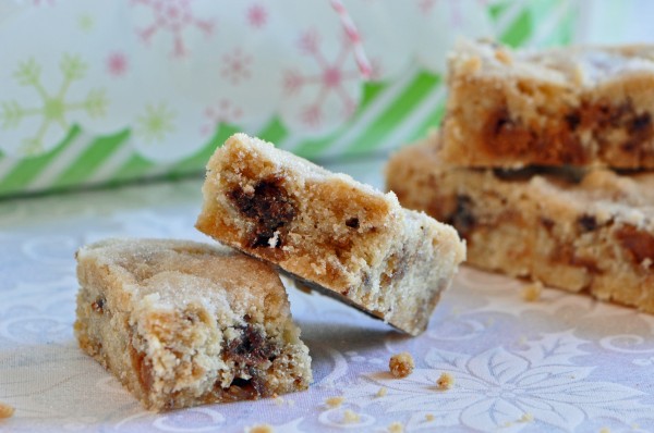 "Butter-Toffee Crunch Shortbread Cookie Recipe"