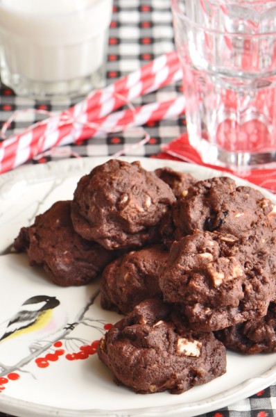 "Chocolate Cherry Jumbles Cookie Recipe"