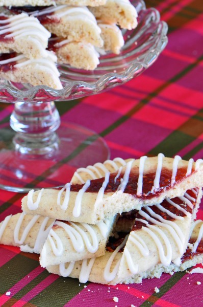 "Raspberry Almond Slices Recipe"