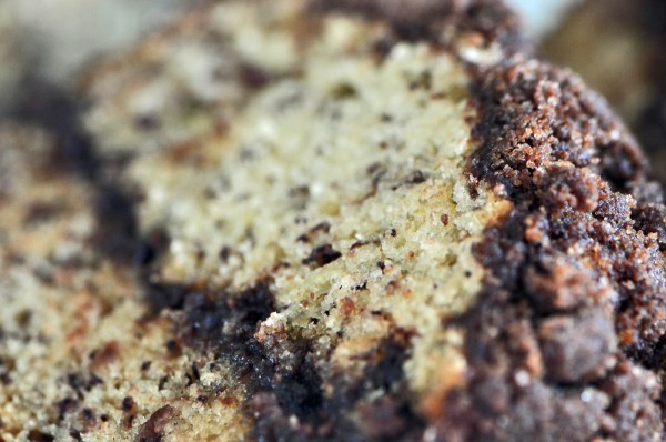 "Banana Bread with Chocolate Streusel Recipe"