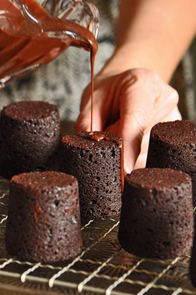 Chocolate Glazed Bouchons Recipe