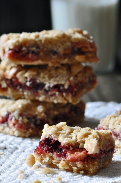 Dried Apple and Raspberry Oat Bars Recipe