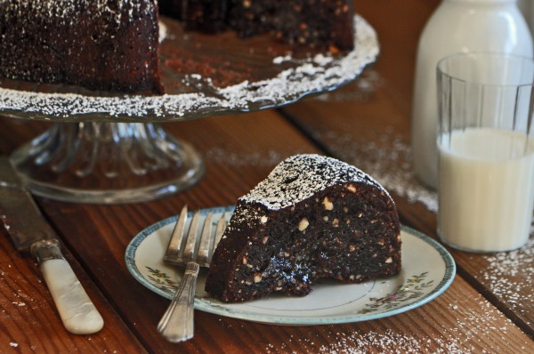 "Tunnel of Fudge Cake with Hazelnuts Recipe"