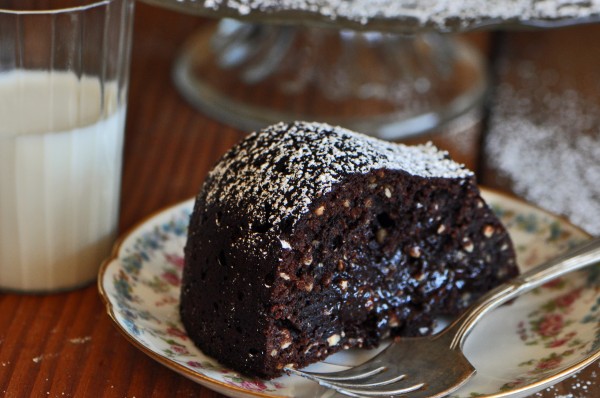 "Tunnel of Fudge Cake with Hazelnuts Recipe"