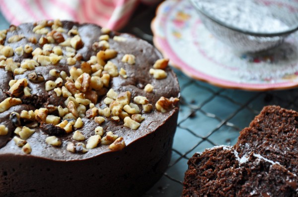 Deep Dark Chocolate Snack Cake Recipe