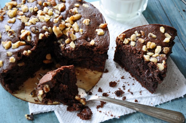 Deep Dark Chocolate Snack Cake Recipe