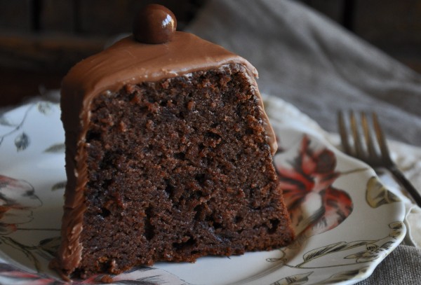 Chocolate Malt Cake with Malted Milk Frosting Recipe