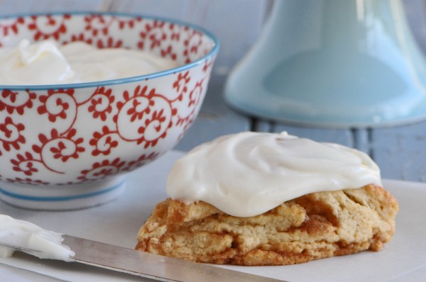 Iced Cinnamon Bun Scones Recipe