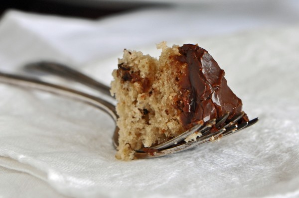 Buttermilk Banana Cake w Coffee-Chocolate Frosting Recipe