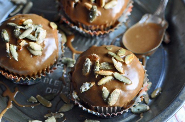 Pumpkin Latte Muffins with Espresso Glaze Recipe