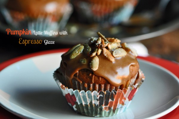 Pumpkin Latte Muffins with Espresso Glaze Recipe