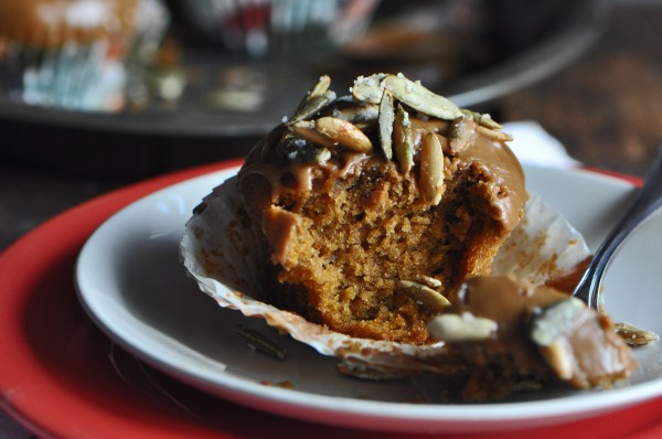 Pumpkin Latte Muffins with Espresso Glaze Recipe