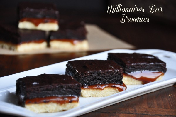 Millionaire Bar Brownies Recipe