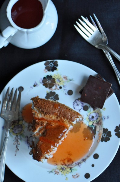 Blood Orange Chocolate Chip Angel Food Cake Recipe