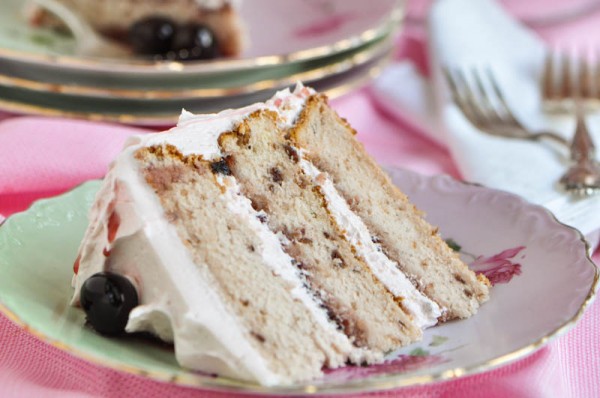 Candy Cherry Cake with Cherry Buttercream Recipe