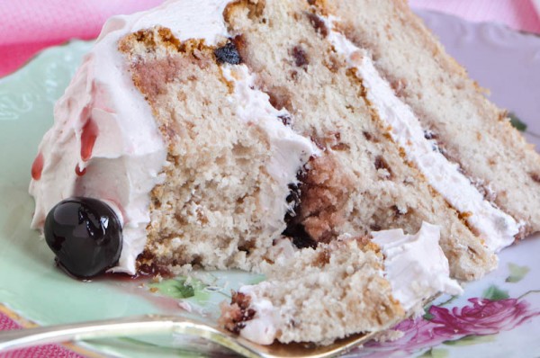 Candy Cherry Cake with Cherry Buttercream Recipe