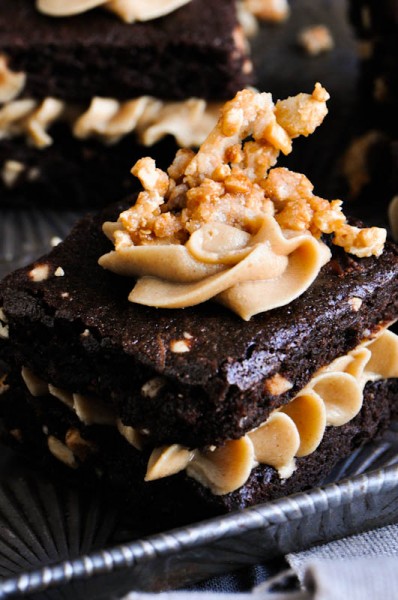 Peanut Butter Brownie Sandwiches Recipe