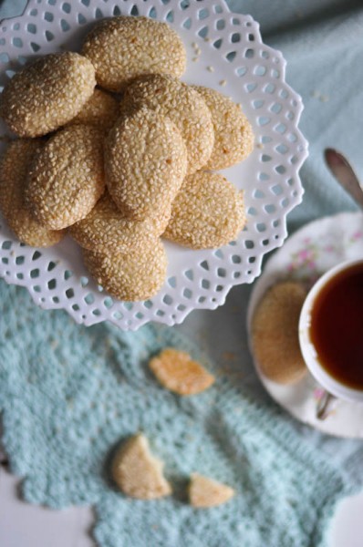 Sesame Seed Butter Cookie Recipe