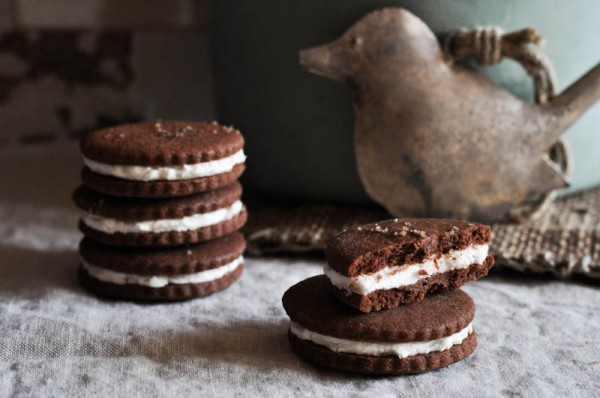 Salt & Pepper Sandwich Cookies Recipe