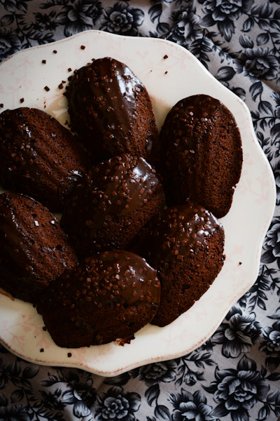 Chocolate Spice Madeleines Recipe