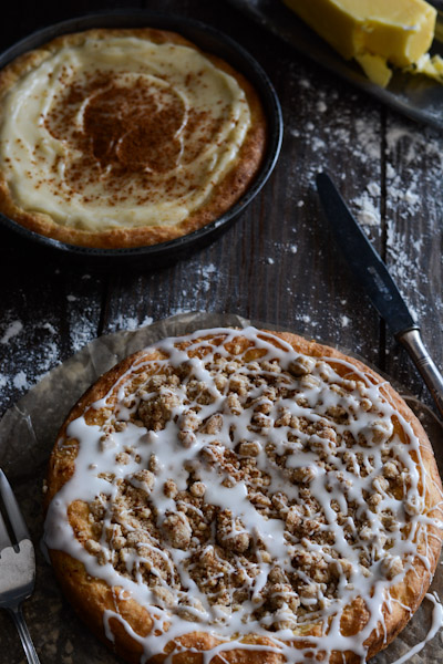 Cinnamon Crumb Coffeecake Recipe and Cheese Kuchen Recipe