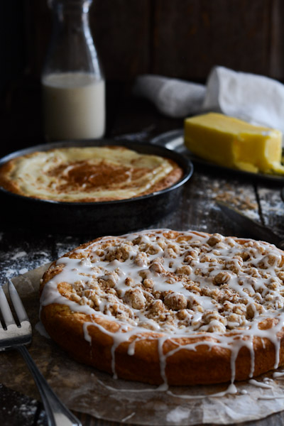 Cinnamon Crumb Coffeecake Recipe and Cheese Kuchen Recipe