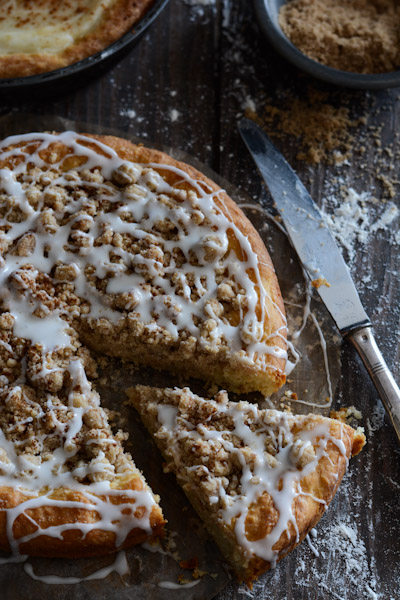 Cinnamon Crumb Coffeecake Recipe and Cheese Kuchen Recipe