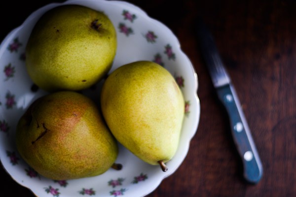 Rustic Almond Cake with Pears Recipe