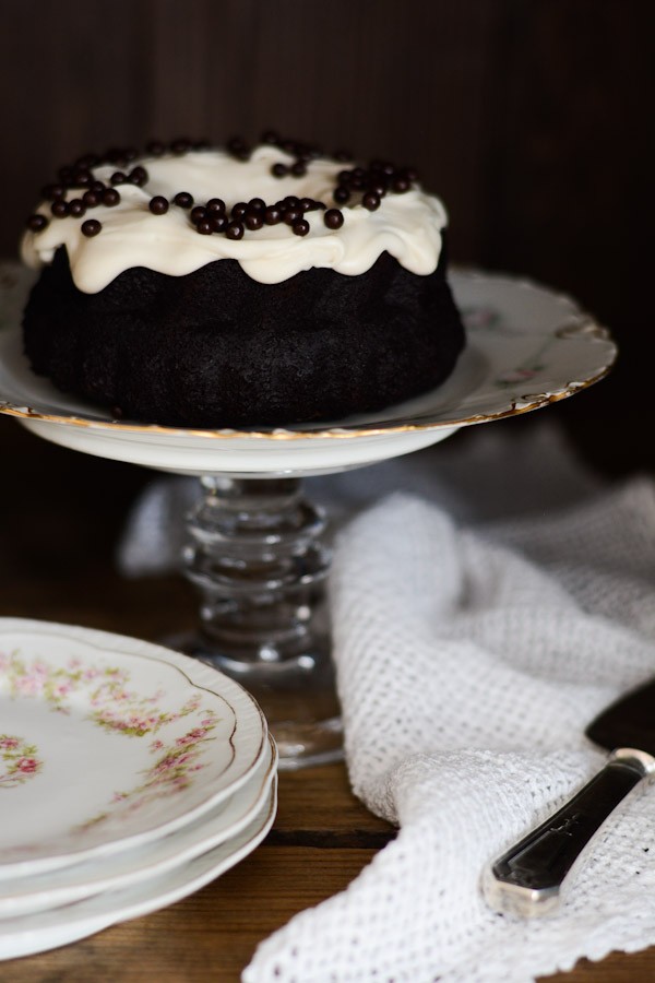 Black Cocoa Bundt Cake Recipe