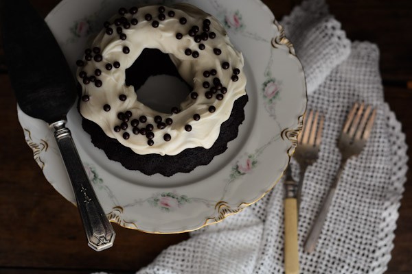 Black Cocoa Bundt Cake Recipe