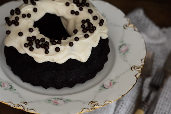 Black Cocoa Bundt Cake Recipe