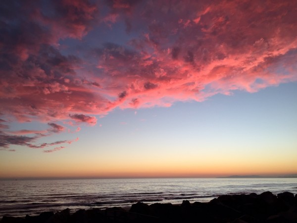 Pink Sky at Sunset