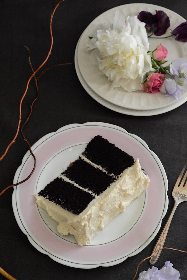 Chocolate 'Beer' Cake w Sour Cream Caramel Frosting Recipe